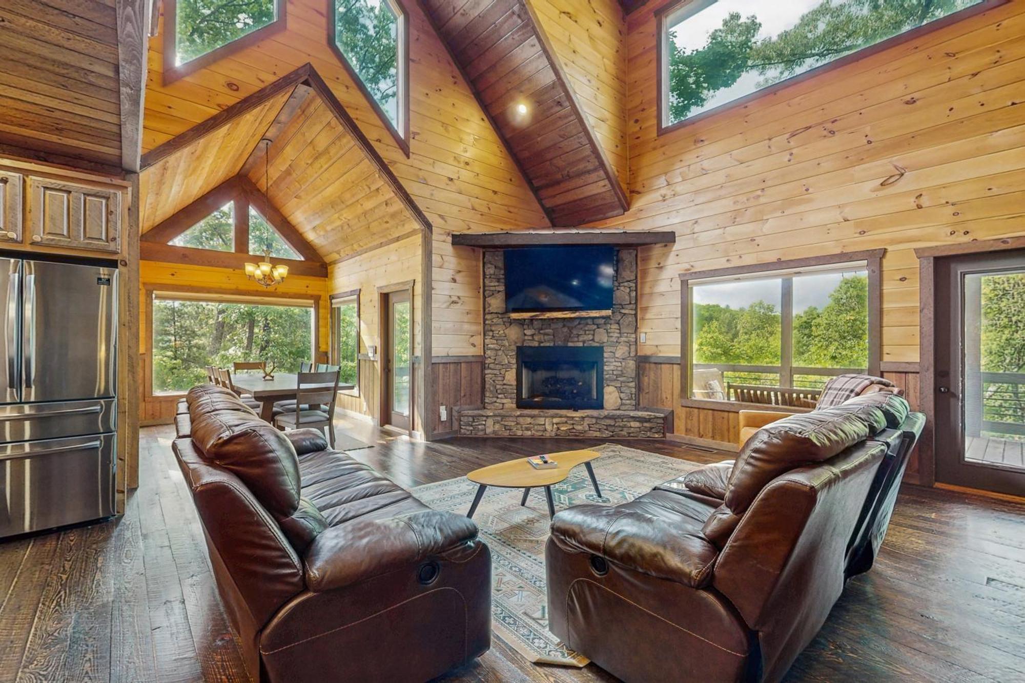 Вилла Whispering Woods Блу-Ридж Экстерьер фото